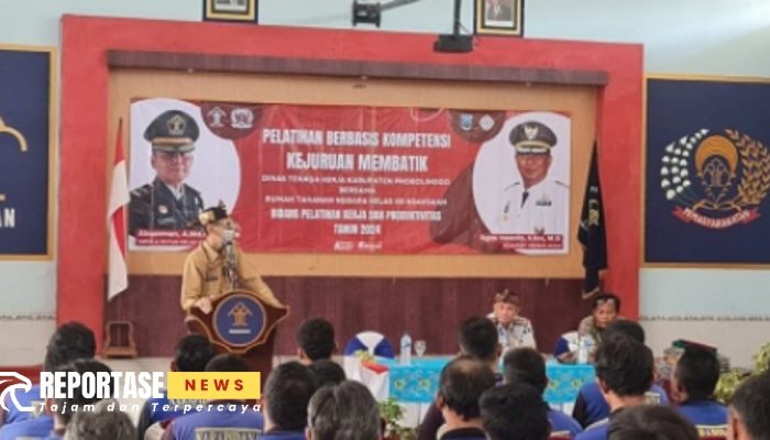 Disnaker Probolinggo Berikan Pelatihan Berbasis Kompetensi Kejuruan Membatik