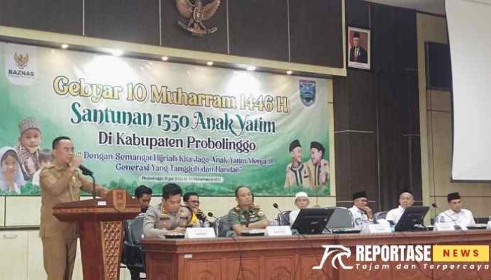 Gebyar 10 Muharram 1446 Hijriyah, 1.550 Anak Yatim Piatu Terima Santunan