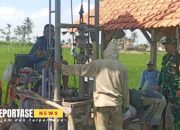Babinsa Gesang Dampingi Pengeboran Sumur Artesis