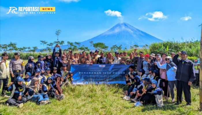 Aksi Reboisasi Sumbersari: 1000 Pohon untuk Masa Depan yang Lebih Hijau