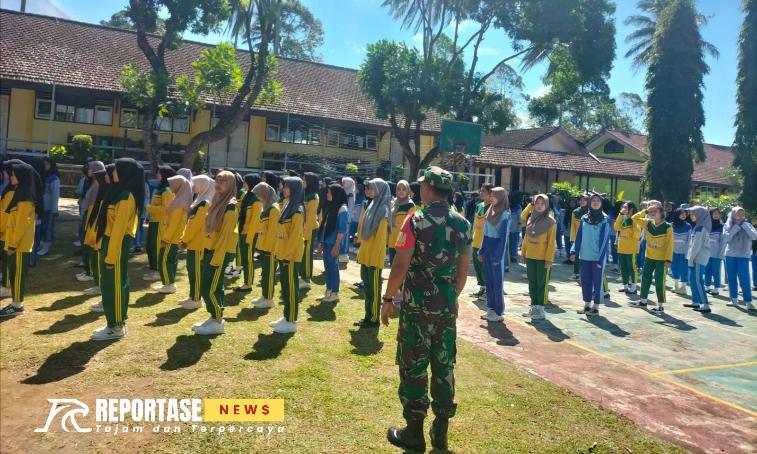Pembekalan PBB untuk membentuk karakter siswa menjadi lebih disiplin