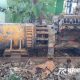 Salah satu bangkai mesin penerangan PLTD di Pulau Masalembu