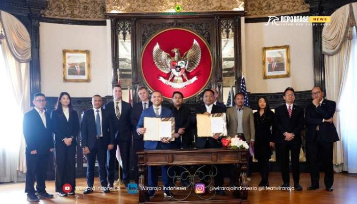 Penandatanganan Kontrak Kerja Sama dengan Perusahaan Amerika Produksi Semi Konduktor dan Baterai Litium