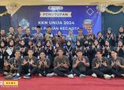 Meriah Penuh Bahagia, Penutupan KKN Mahasiswa Unija di Desa Pabian