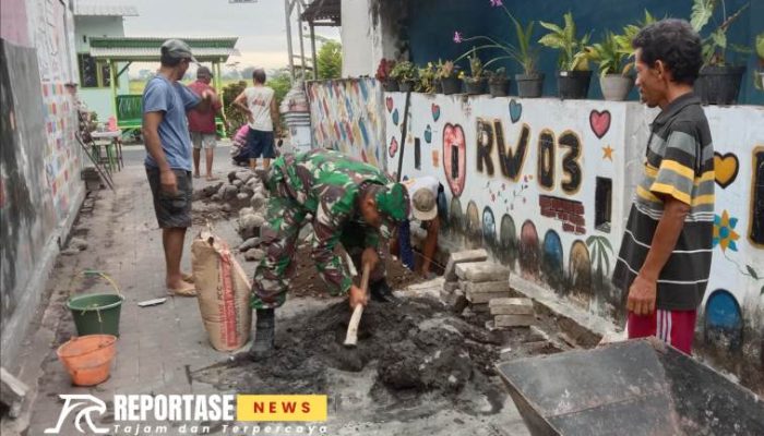 Pembersihan Lingkungan di Desa Grati, Langkah Proaktif Cegah Ancaman Kesehatan