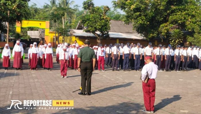 Danposramil 0821/05 Kedungjajang Peltu Cahyo Purnomo Jadi Irup Upacara SDN Sawaran Kulon 02