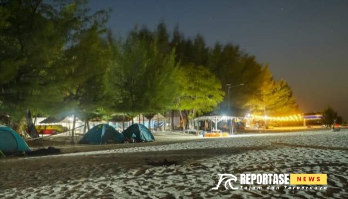 Pesona Gili Labak di Malam Hari