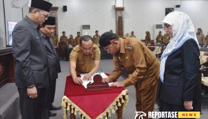 Bupati Sumenep Tandatangani Nota Kesepakatan Perubahan KUA-PPAS 2024