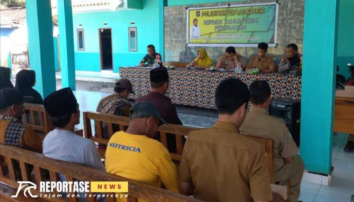 Jaring Aspirasi, Babinsa Tempursari Hadiri Musrenbang Desa