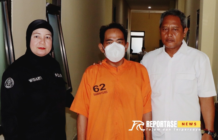 Seorang tersangka berinisial M bin N, diamankan pada hari Sabtu 20 Juli 2024,