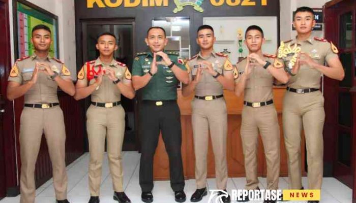 Kodim 0821/Lumajang Terima Kunjungan Silahturahmi Siswa Taruna Akmil AD