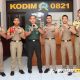 Kunjungan silahturahmi dari siswa Taruna Akademi Militer (Akmil) di Kodim 0821/Lumajang