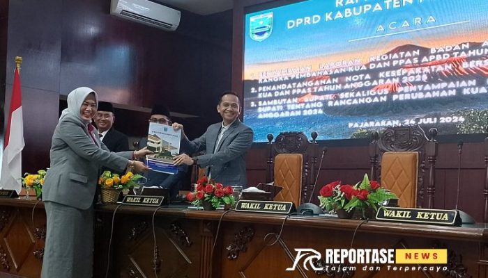 Banggar Sampaikan Laporan Pembahasan KUA-PPAS Tahun 2025