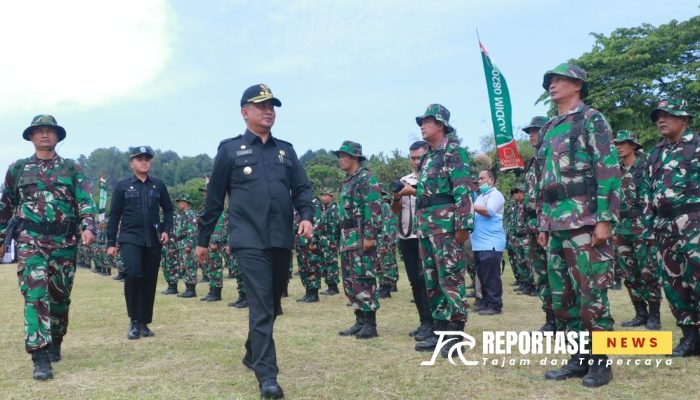 Pj. Bupati Probolinggo Buka Kegiatan TMMD Ke-121 Tahun 2024
