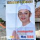 Lokasi pemasangan Banner H.zulmi Noor Hasani