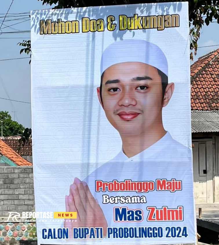Lokasi pemasangan Banner H.zulmi Noor Hasani