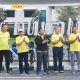 Dandim 0821 Dalam acara Mahameru Run di Alun alun Lumajang
