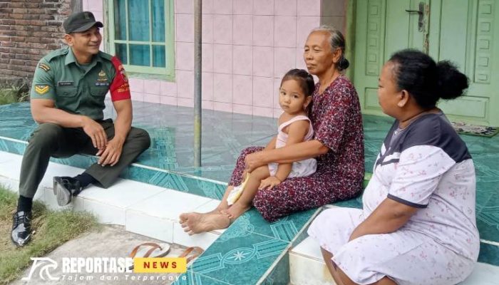 Wujudkan Binter, Babinsa Jatigono Laksanakan Komsos dengan Warga Binaan