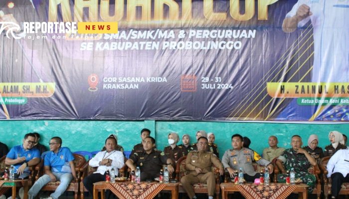 Pj Bupati Probolinggo Buka Kejuaraan Pencak Silat Kajari Cup 2024