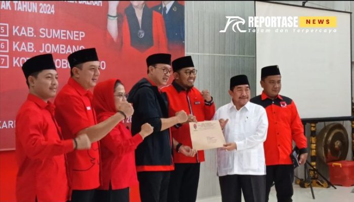 PDIP Resmi Dukung Achmad Fauzi dan KH Imam Hasyim di Pilkada Sumenep