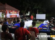 Polres Probolinggo Gelar Piramida Nobar Final Piala AFF U-19