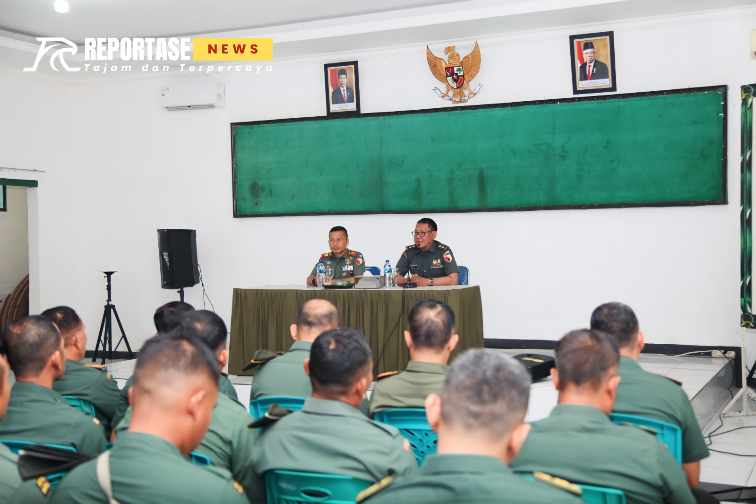 Sosialisasi Tanda Kehormatan Negara (Tahorneg) secara tatap muka di Kodim 0821 Lumajang