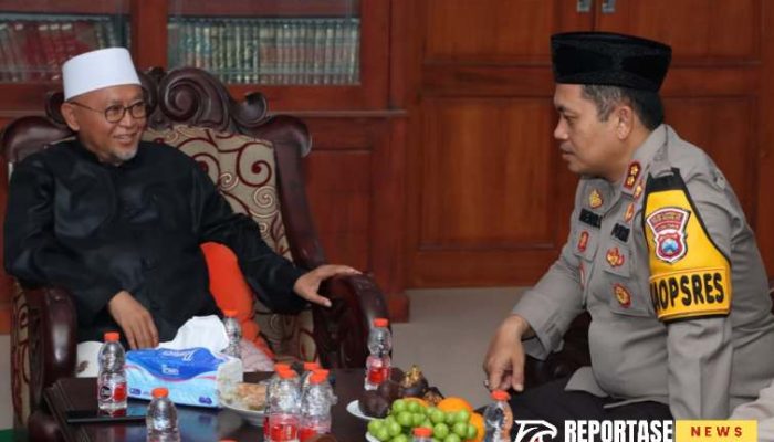 Cooling System Pilkada, Kapolres Sumenep Silaturahmi Ke Ponpes Al Karimiyyah
