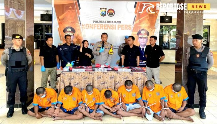 Bekuk 8 Tersangka, Polres Lumajang Ungkap 5 Kasus Narkoba dan Okerbaya