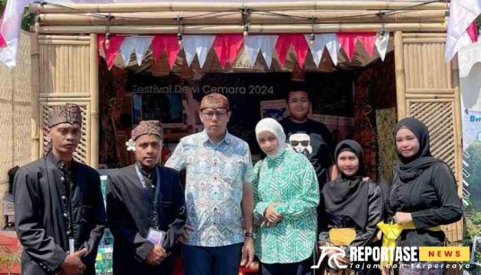 Ikuti Festival Dewi Cemara 2024, Disporapar Tampilkan Pesona Air Terjun Jaran Goyang