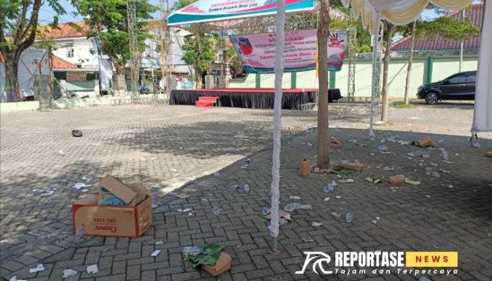 Senam Kormi Menyisakan Sampah, Warga Keluhkan Kurangnya Kesadaran Kebersihan
