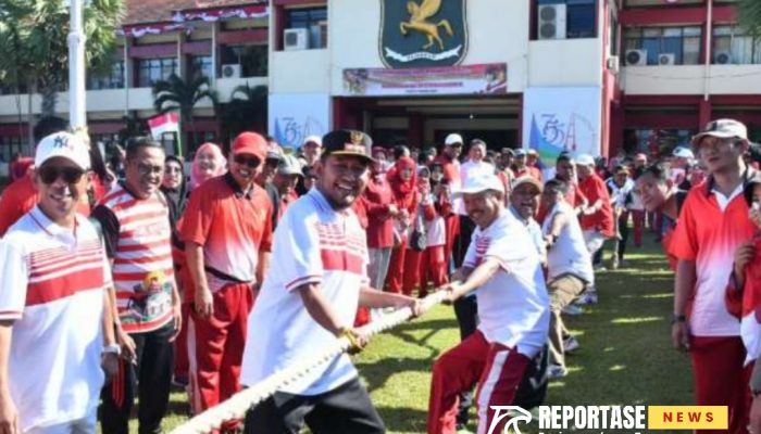 Kemeriahan Lomba Antar OPD di Sumenep, Peringati HUT RI ke-79