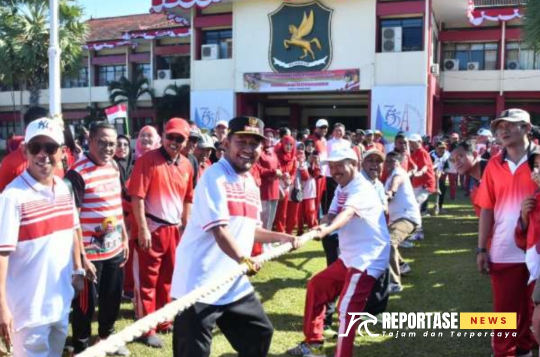Kemeriahan Lomba Antar OPD di Sumenep, Peringati HUT RI ke-79