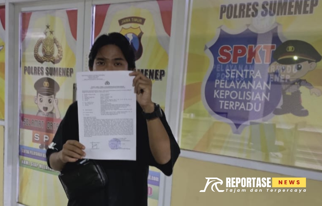Akun TikTok "Sorotin Hukum" Dilaporkan ke Polres Sumenep atas Unggahan Konten Hoax