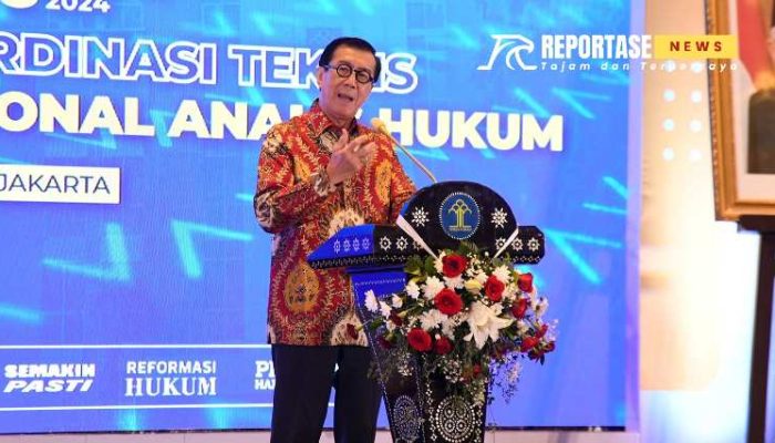 Kukuhkan Organisasi Profesi Analis Hukum, Menkumham: Kembalikan Wibawa Hukum di Tengah Masyarakat