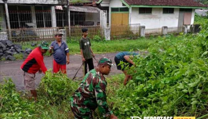 Gotong Royong: Upaya Meningkatkan Kebersihan Lingkungan di Dusun Persil Jatiroto