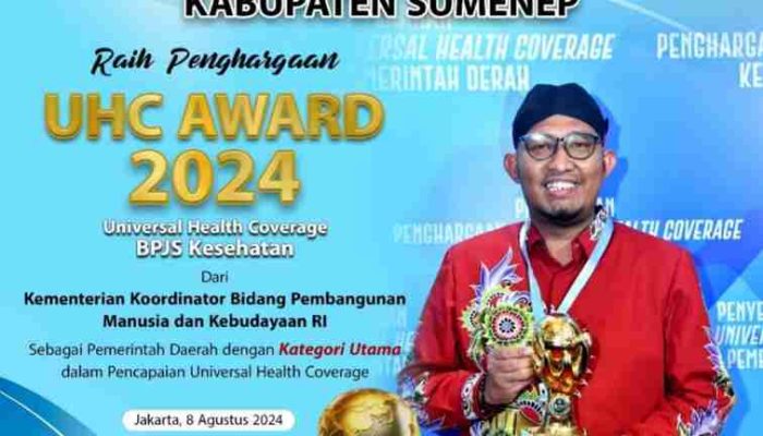 Sumenep Raih Penghargaan Universal Health Coverage dari Kemenko PMK RI