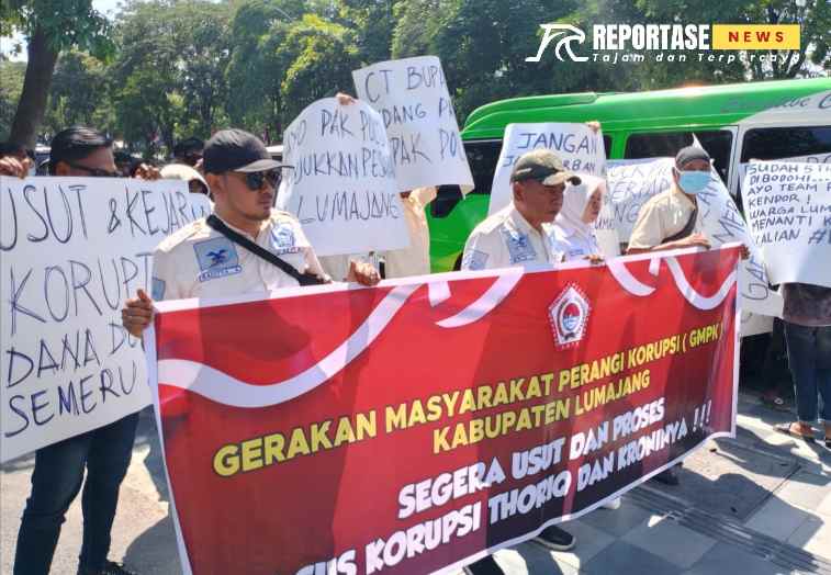 Kegiatan aksi damai di Mapolda Jatim