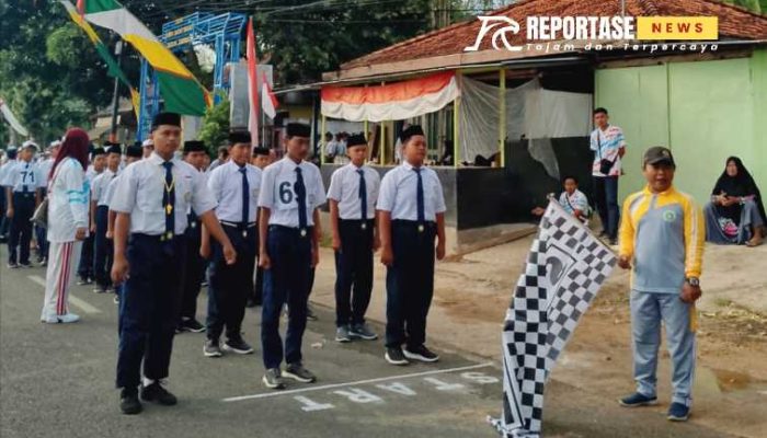 Yayasan Ar-Rifaiyah Juluk Kirimkan Dua Regu Lomba Gerak Jalan di Saronggi