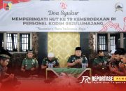 Kodim 0821/Lumajang Rayakan HUT RI ke-79 dengan Doa Syukur 8 Kodim 0821/Lumajang Rayakan HUT RI ke-79 dengan Doa Syukur