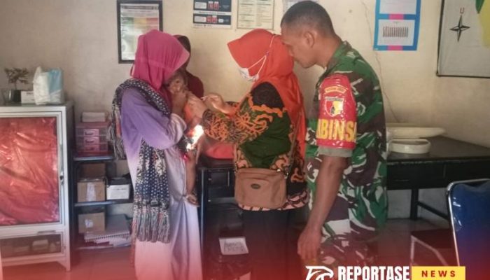 Pendampingan Posyandu, Babinsa Sruni: Upaya Bersama Menuju Indonesia Sehat
