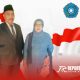 Zainal Abidin,S.Sos dan Ny Zainal Suratmi selaku PJ Kepala Desa dan TP-PKK Desa Kalangan Praoh Jrengik Sampang