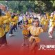 Karnaval seni budaya lokal dusun rowojati tengah