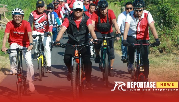 Galakkan Proteksi, Pemkab Probolinggo Gelar Senam dan Gowes Kemerdekaan