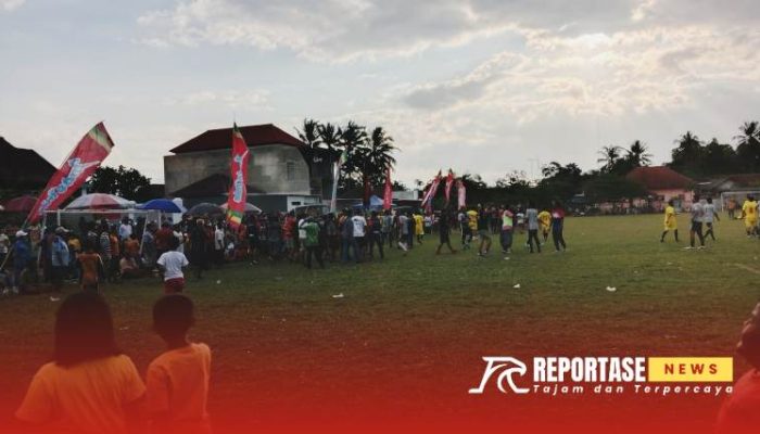 Turnamen Sepak Bola Diwarnai Kegaduhan, Pemdes Gambiran Akan Evaluasi