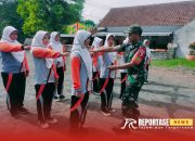 Pelatihan PBB, Babinsa Pronojiwo: Wujudkan Disiplin dan Cinta Tanah Air melalui Wasbang