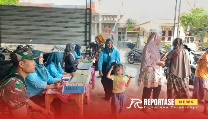 Pendampingan Imunisasi, Babinsa: Upaya Kolektif Peningkatkan Kesehatan Anak dan Ibu Hamil