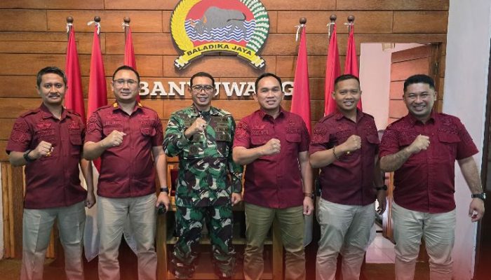 Perkuat Keamanan Intelijen, Kalapas Banyuwangi Berkunjung ke Kodim 0825