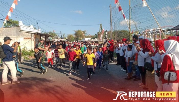 Semarak HUT RI ke-79, Ribuan Warga Bluto Ikuti Jalan Sehat Meriah