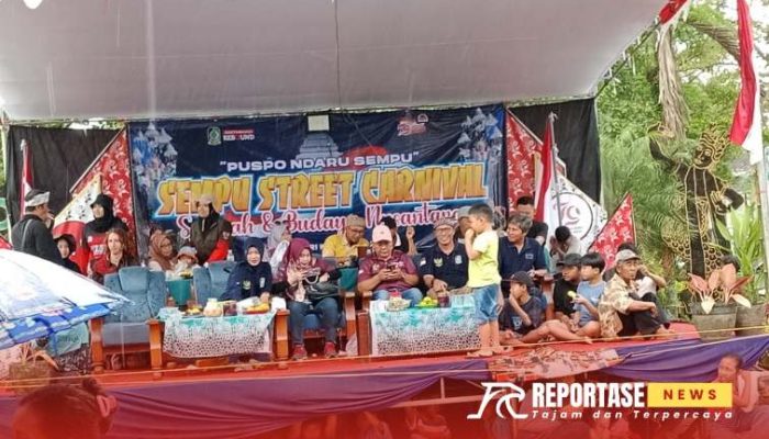 Pesan Moral Camat Sempu Dalam Semarak Sempu Street Carnival HUT RI ke-79