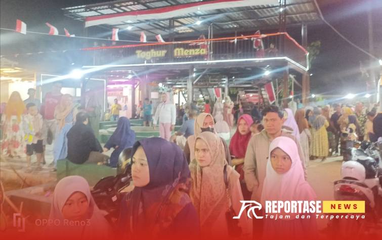 Penutupan Bazar Kemerdekaan UMKM di Kabupaten Pamekasan, Madura, Jawa Timur, berlangsung meriah